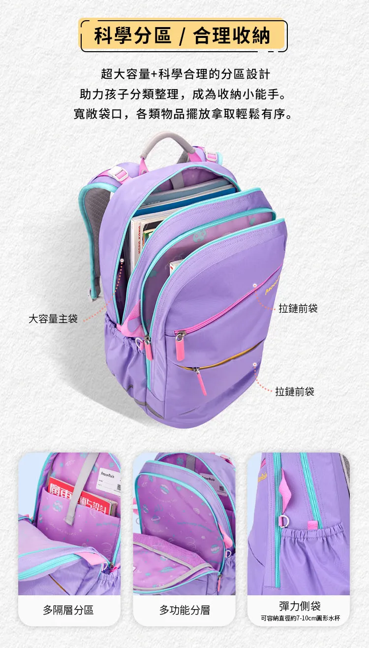 SP301 Ergonomic School Bag | Moonrock